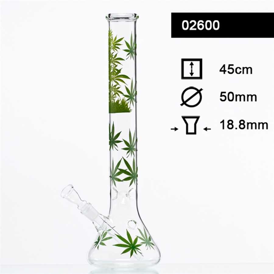 LEAF JHARI BEAKER GLASS BONG